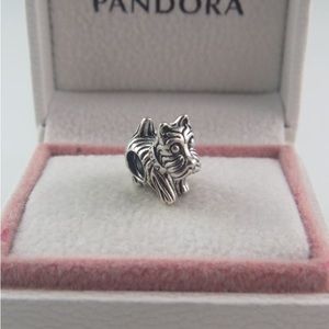 Pandora Scottish terrier dog charm (authentic) retired